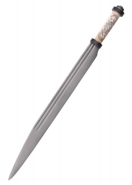 Piccolo Coltello Vichingo, Acciaio al Carbonio, Coltello da Fibula