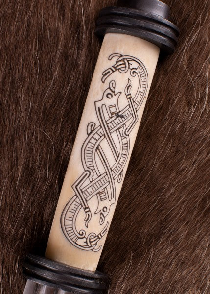 Piccolo Coltello Vichingo, Acciaio al Carbonio, Coltello da Fibula