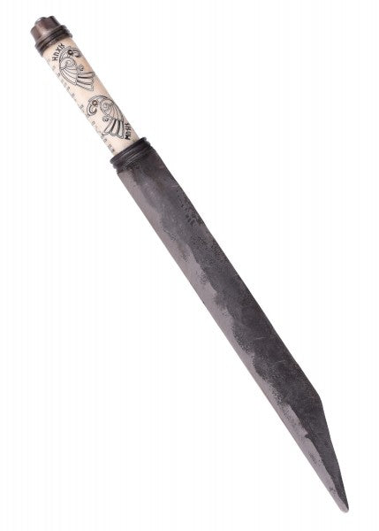 Piccolo Coltello Vichingo, Acciaio al Carbonio, Coltello da Fibula