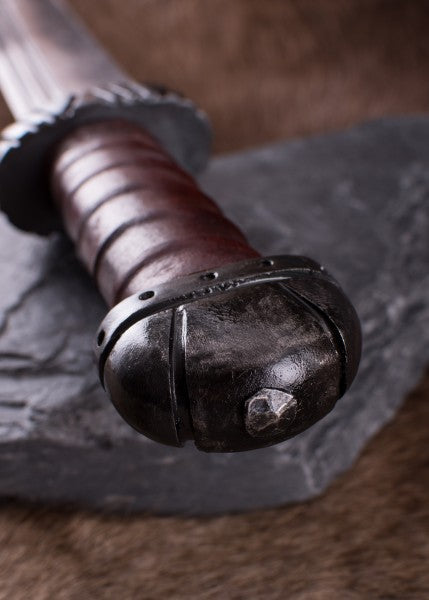 Viking-Langsax avec poignée en cuir