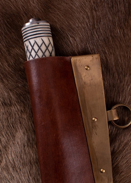Viking Skramasax, couteau pour saxophone avec manche en os