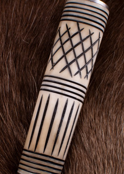 Viking Skramasax, couteau pour saxophone avec manche en os