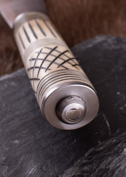 Viking Skramasax, couteau pour saxophone avec manche en os