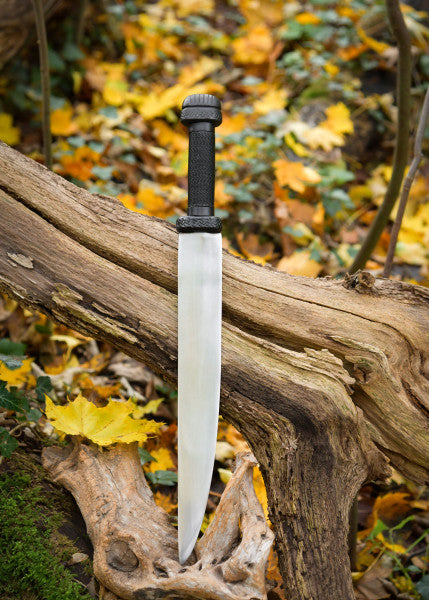Kleines Wikinger-Messer, Kohlenstoffstahl, Gewändenadel-Messer