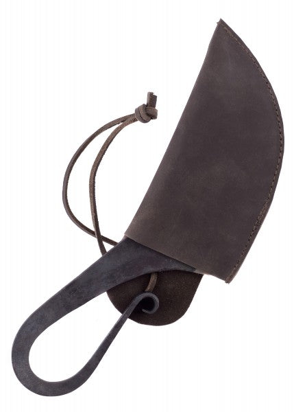Piccolo Coltello Vichingo, Acciaio al Carbonio, Coltello da Fibula