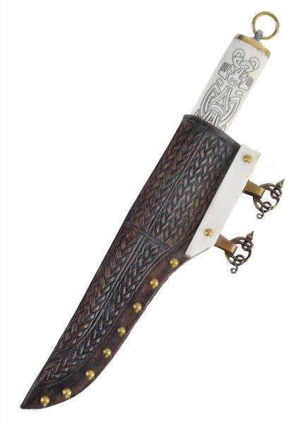 Petit sax viking – Manche en os de style borrésien, IXe-Xe siècle