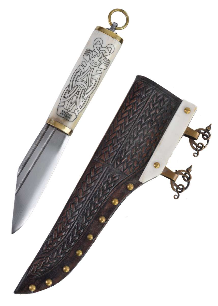 Petit sax viking – Manche en os de style borrésien, IXe-Xe siècle