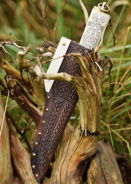 Petit sax viking – Manche en os de style borrésien, IXe-Xe siècle