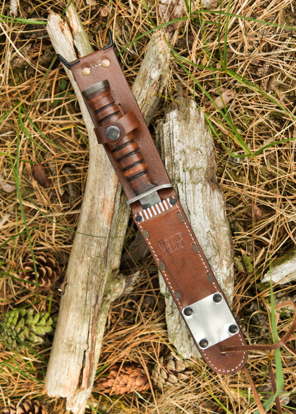 Couteau de combat M3 de l'armée américaine, poignard de tranchée, 1943, avec fourreau