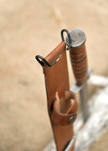 Couteau de combat M3 de l'armée américaine, poignard de tranchée, 1943, avec fourreau