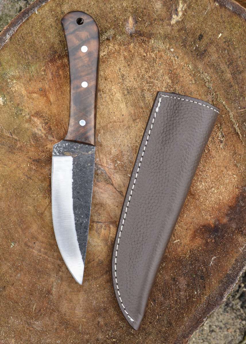 Piccolo Coltello Vichingo, Acciaio al Carbonio, Coltello da Fibula