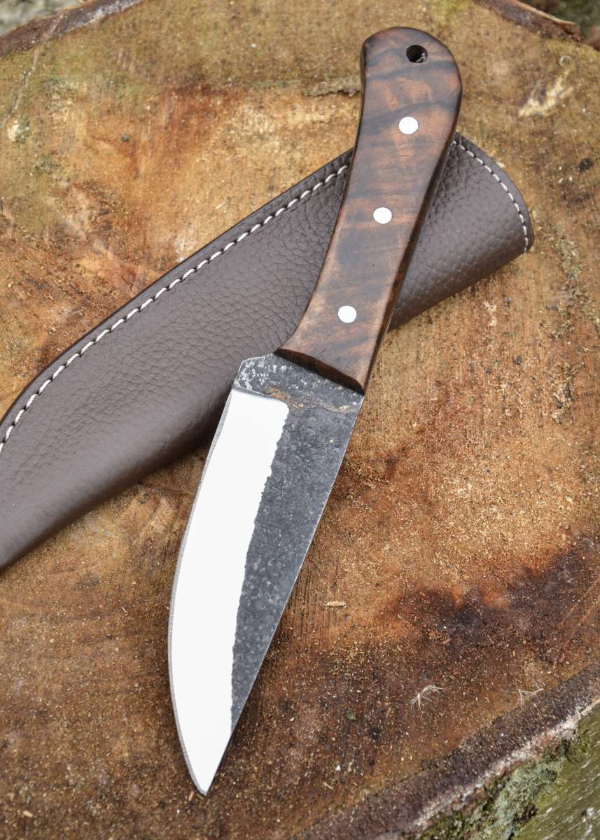 Piccolo Coltello Vichingo, Acciaio al Carbonio, Coltello da Fibula