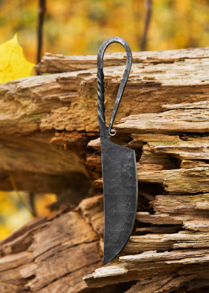 Piccolo Coltello Vichingo, Acciaio al Carbonio, Coltello da Fibula