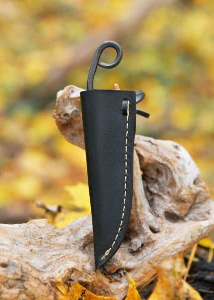 Piccolo Coltello Vichingo, Acciaio al Carbonio, Coltello da Fibula