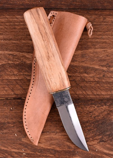 Piccolo Coltello Vichingo, Acciaio al Carbonio, Coltello da Fibula