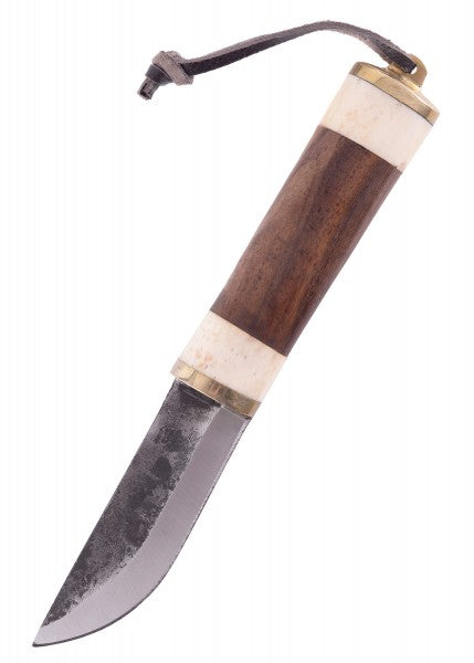 Piccolo Coltello Vichingo, Acciaio al Carbonio, Coltello da Fibula