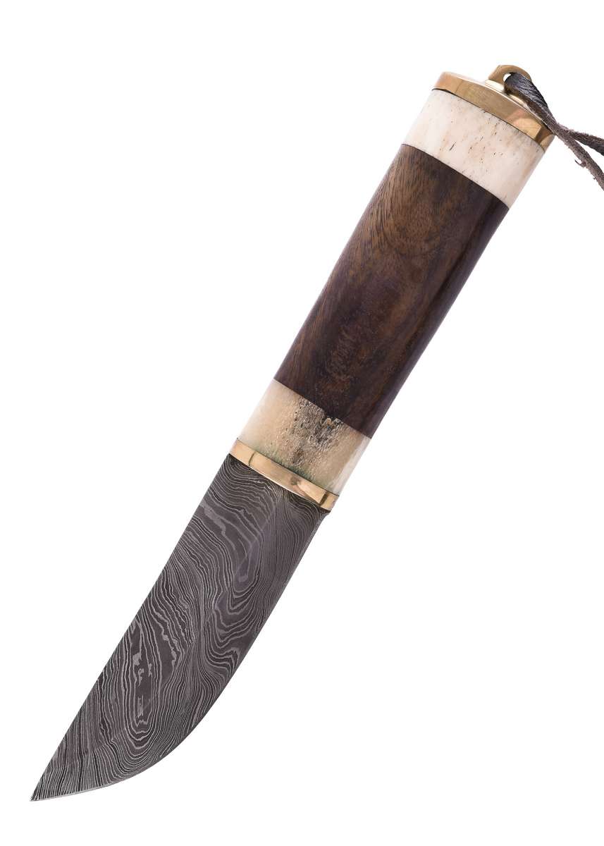 Piccolo Coltello Vichingo, Acciaio al Carbonio, Coltello da Fibula