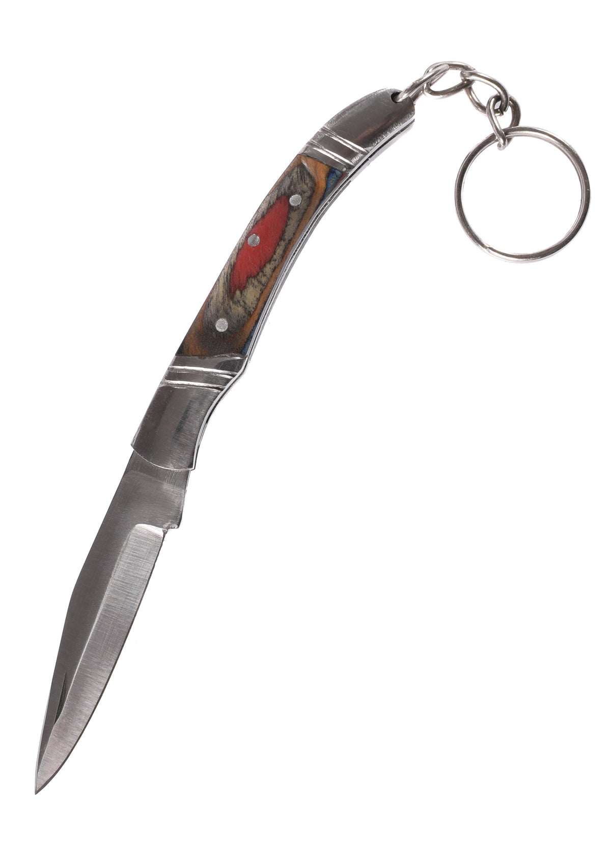 Mini couteau de poche porte-clés en inox