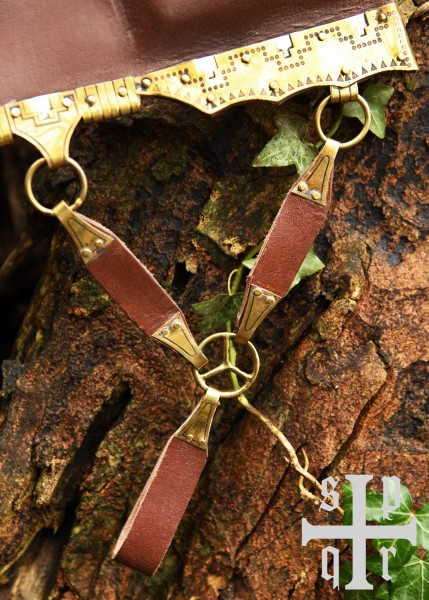 Piccolo Coltello Vichingo, Acciaio al Carbonio, Coltello da Fibula