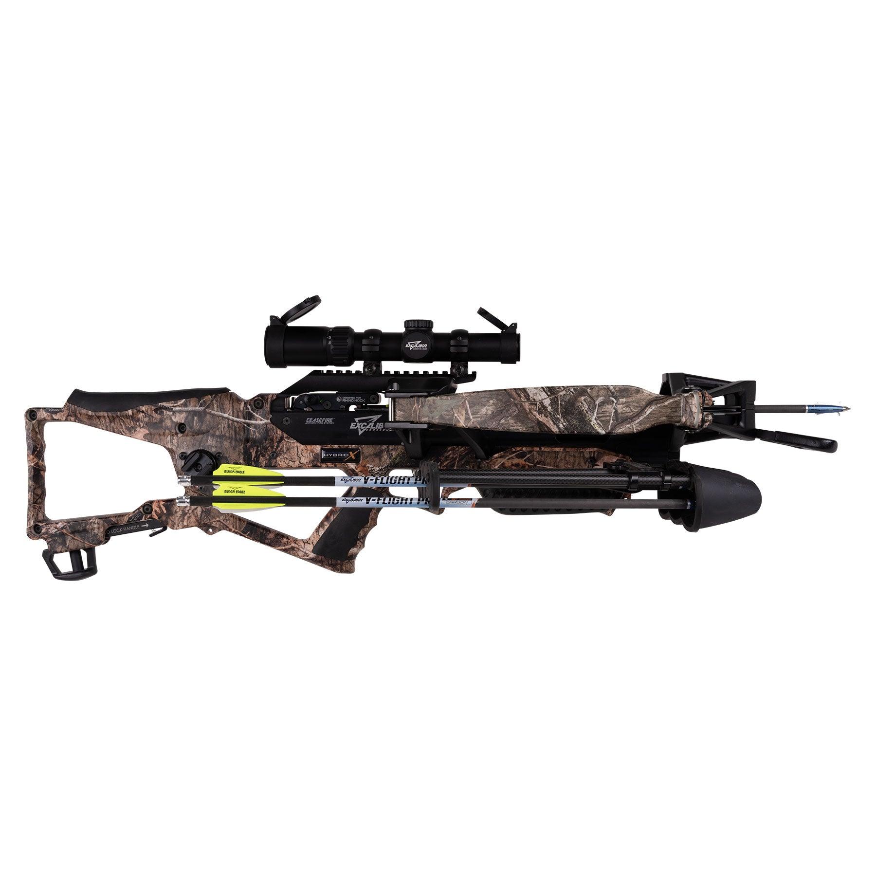 Arbalète Excalibur Hybrid X Mossy Oak Country avec Viseur Overwatch - Vue 4 - Archery Connect