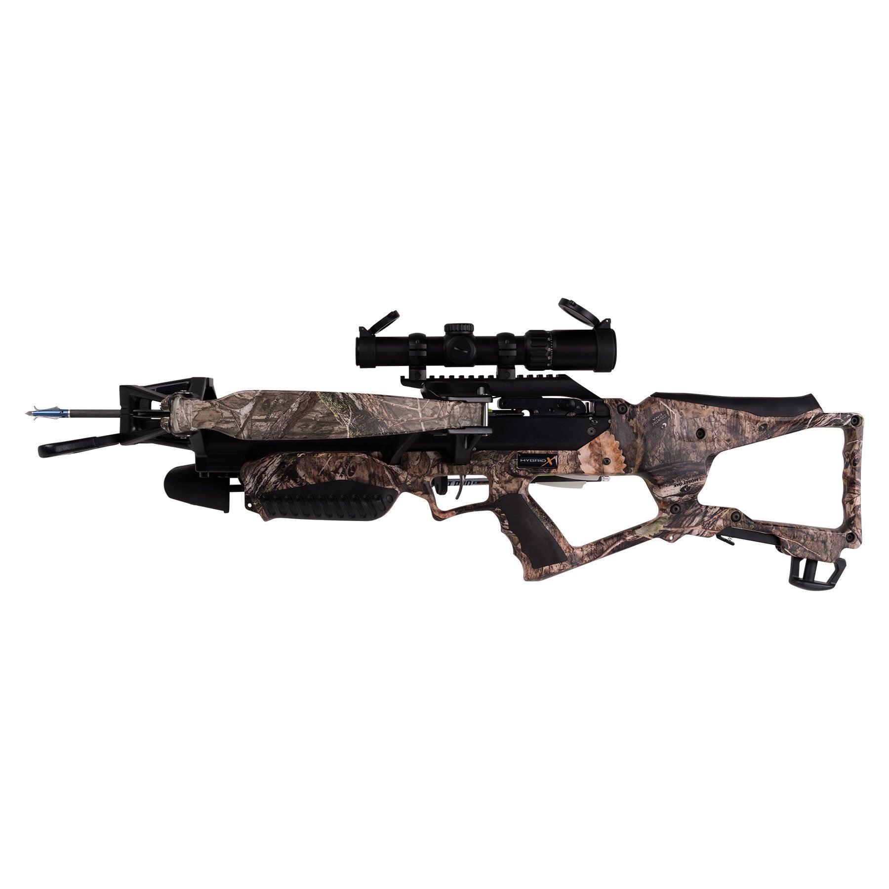 Arbalète Excalibur Hybrid X Mossy Oak Country avec Viseur Overwatch - Vue 3 - Archery Connect
