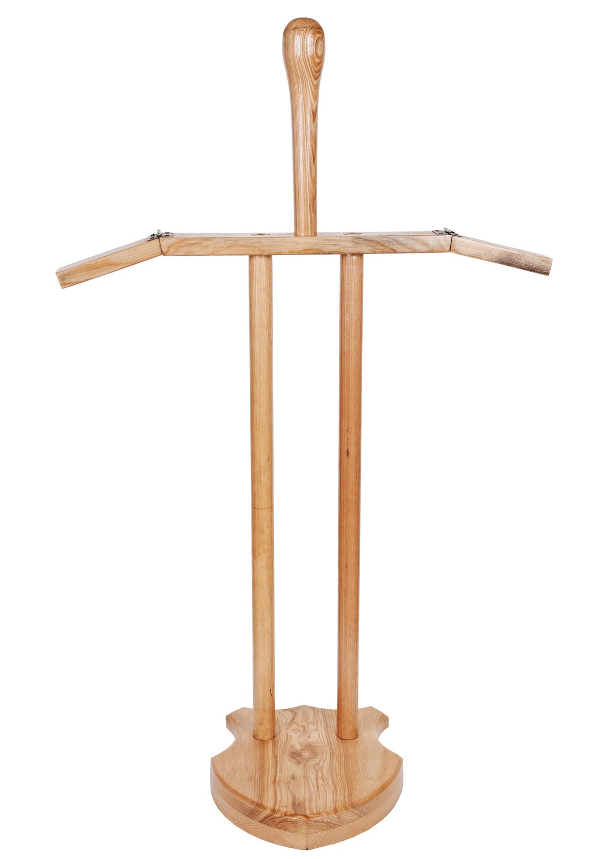 Support en bois pour armure de torse et casque