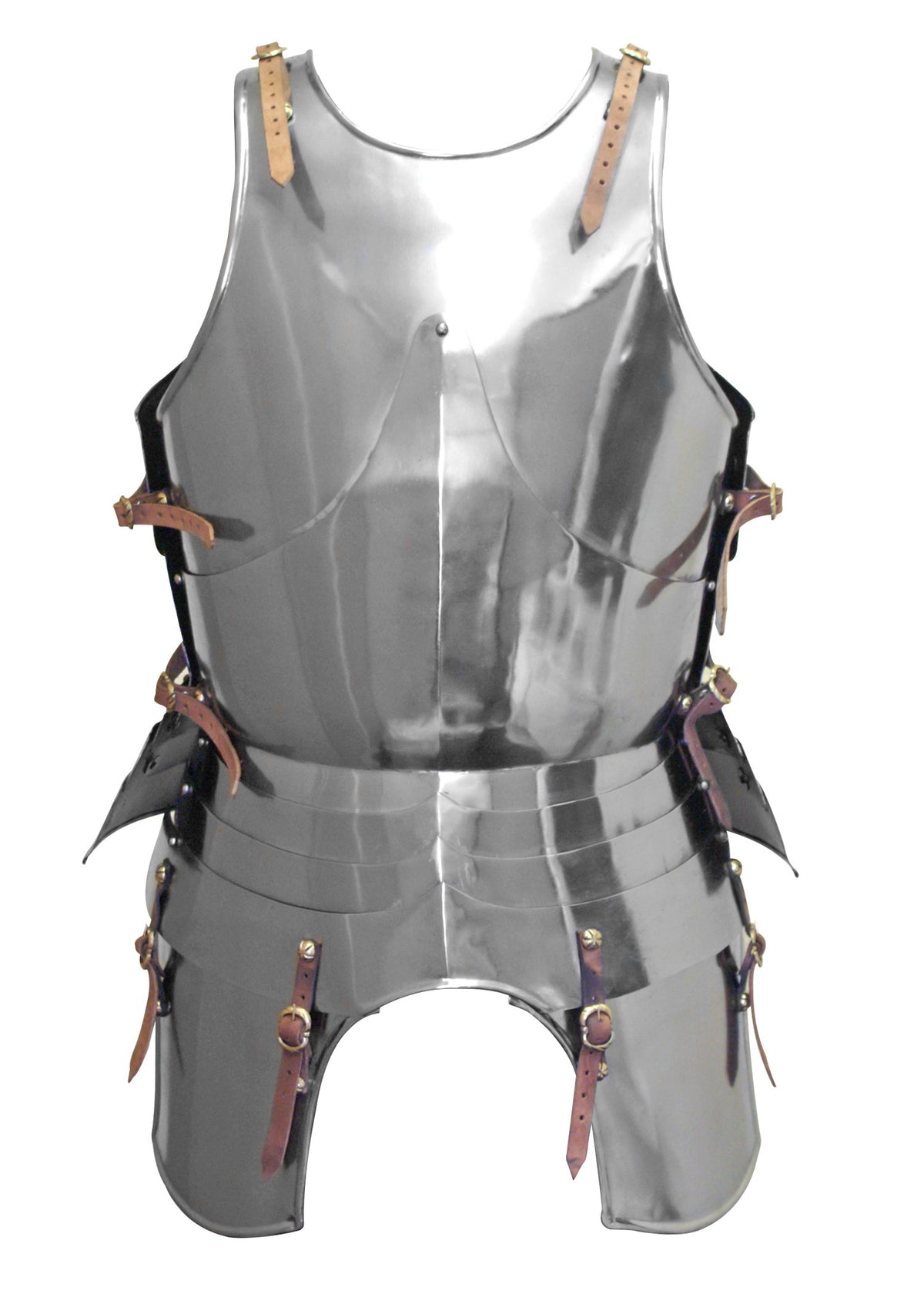 Cuirasse italienne avec tassettes vers 1450 en acier