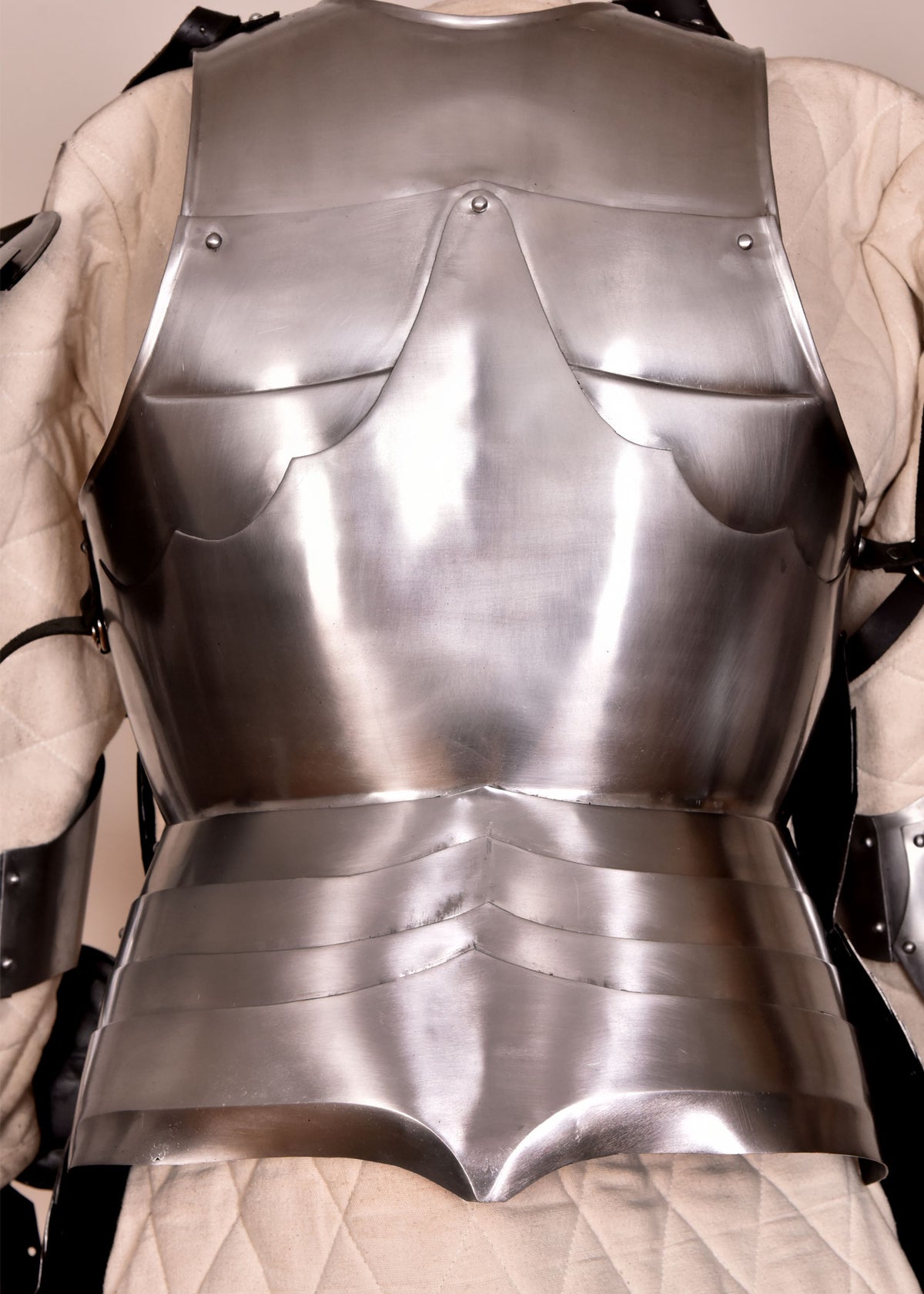 Armure de chevalier médiévale complète en acier avec support
