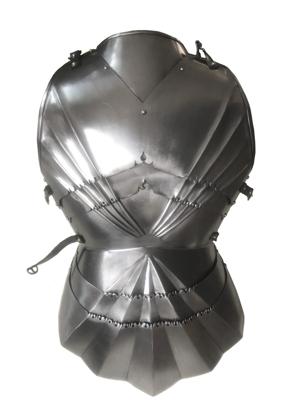Cuirasse gothique à garde-reins en acier