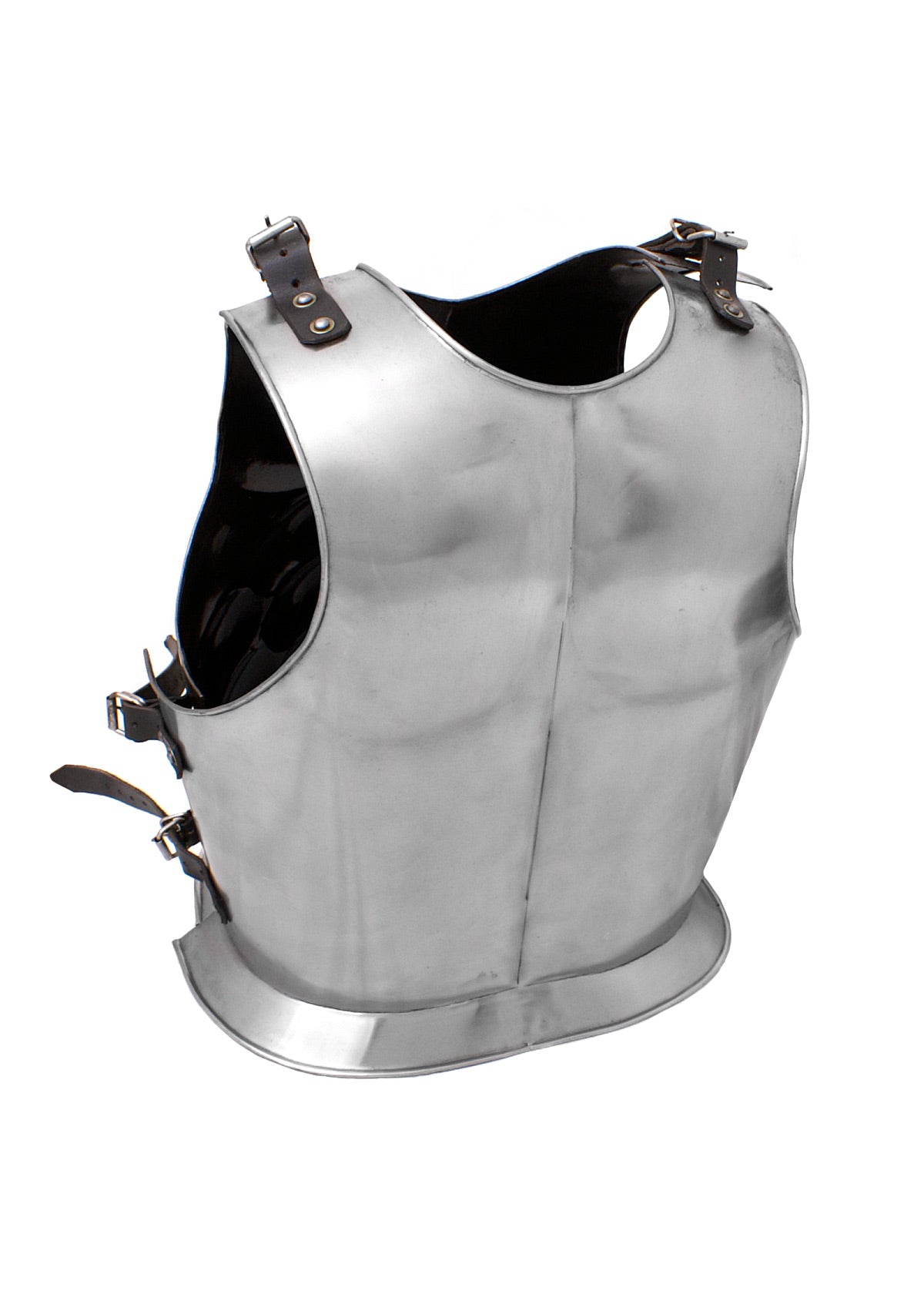 Cuirasse musculaire grecque en acier poli 1,2 mm