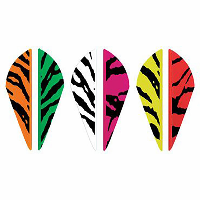 Plumes Bohning Vane Blazer Tiger 2 pouces - Vue 2 - Archery Connect