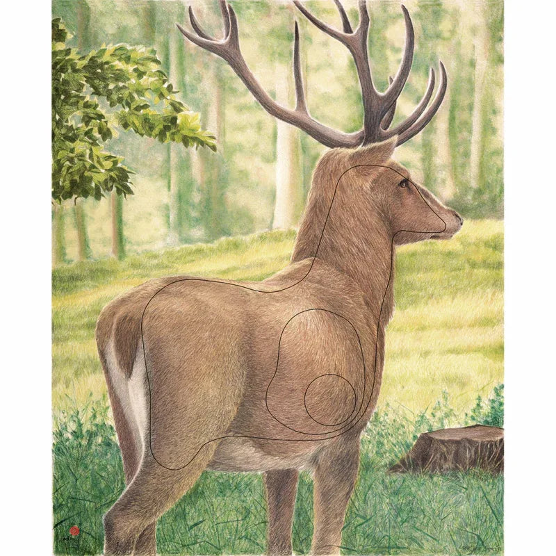 Blason de Chasse Cerf - Archery Connect