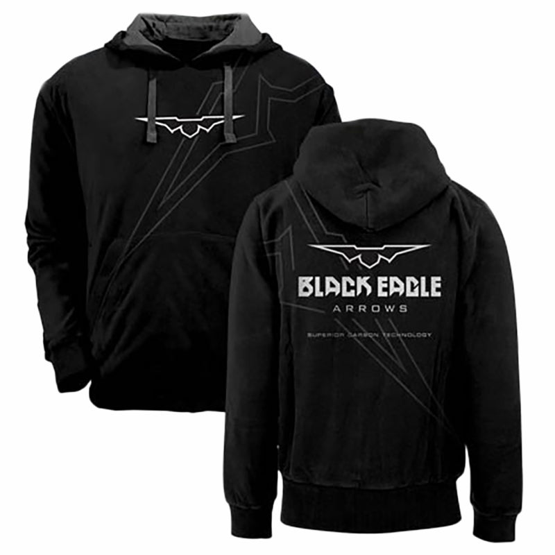 Sweat Black Eagle Hoodie Heavy Black - Archery Connect