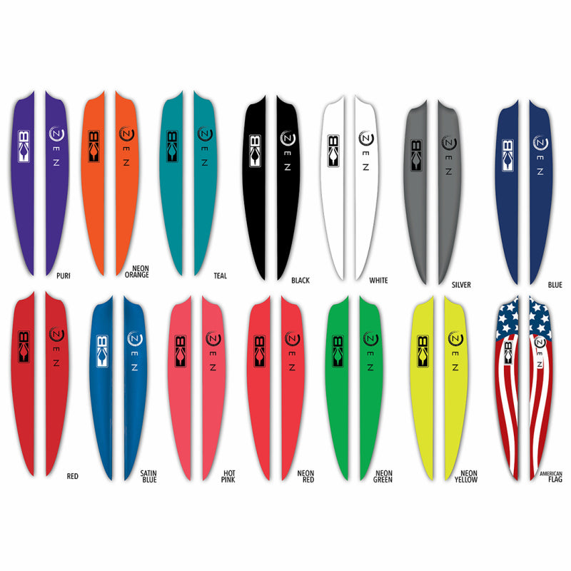 Plumes Bohning Vane Zen 4 pouces - Vue 2 - Archery Connect