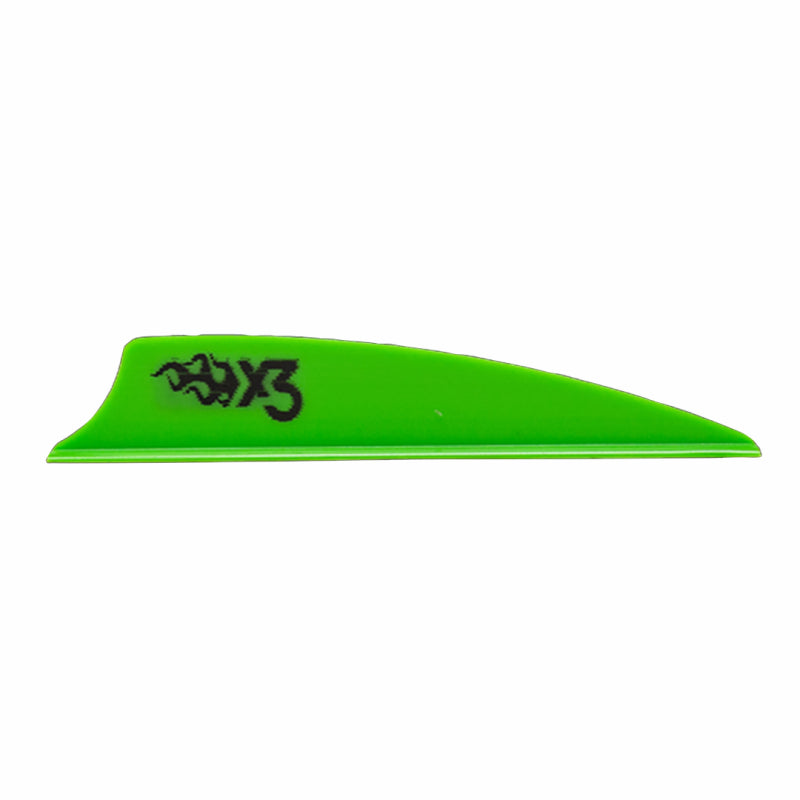 Plumes Bohning Vane X3 Shield Cut 2.25 pouces - Vue 3 - Archery Connect
