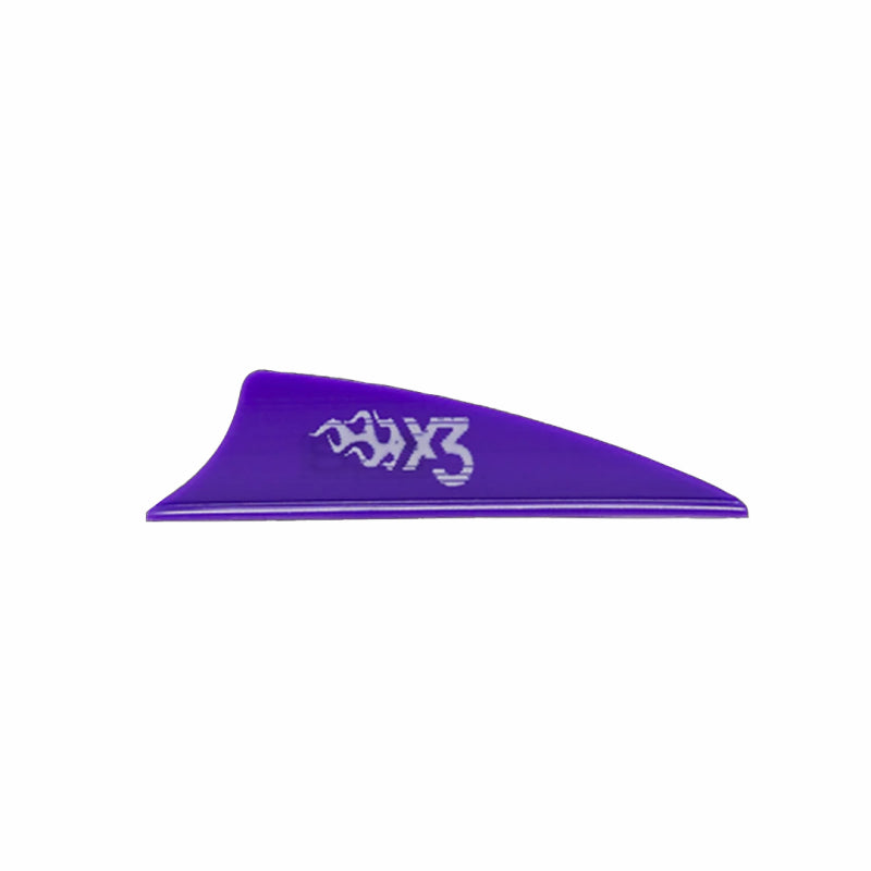 Plumes Bohning Vane X3 Shield Cut 1.75 pouces - Vue 3 - Archery Connect