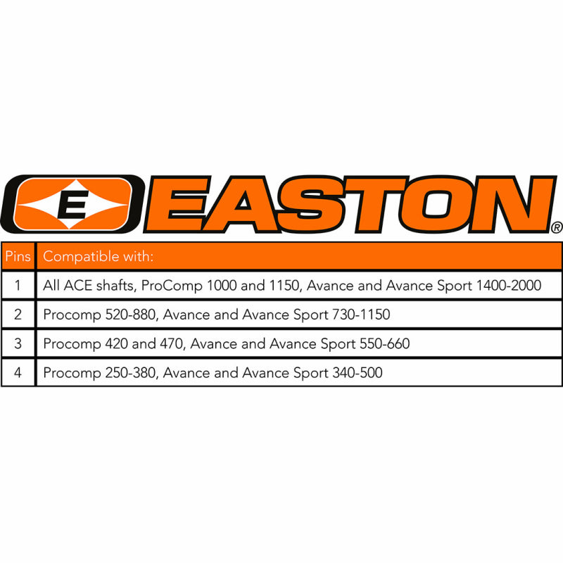 Pin Easton Adaptateur d'Encoche 4mm - Vue 2 - Archery Connect
