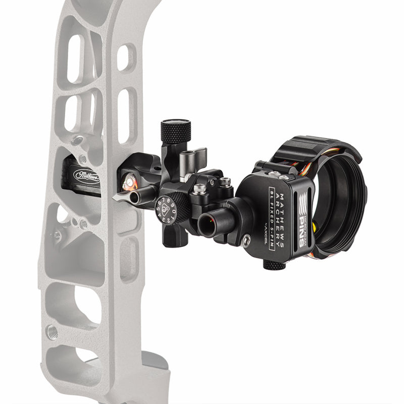 Compoundbogen-Visier Mathews Bridge-Lock Fixed 5-Pin by Axcel