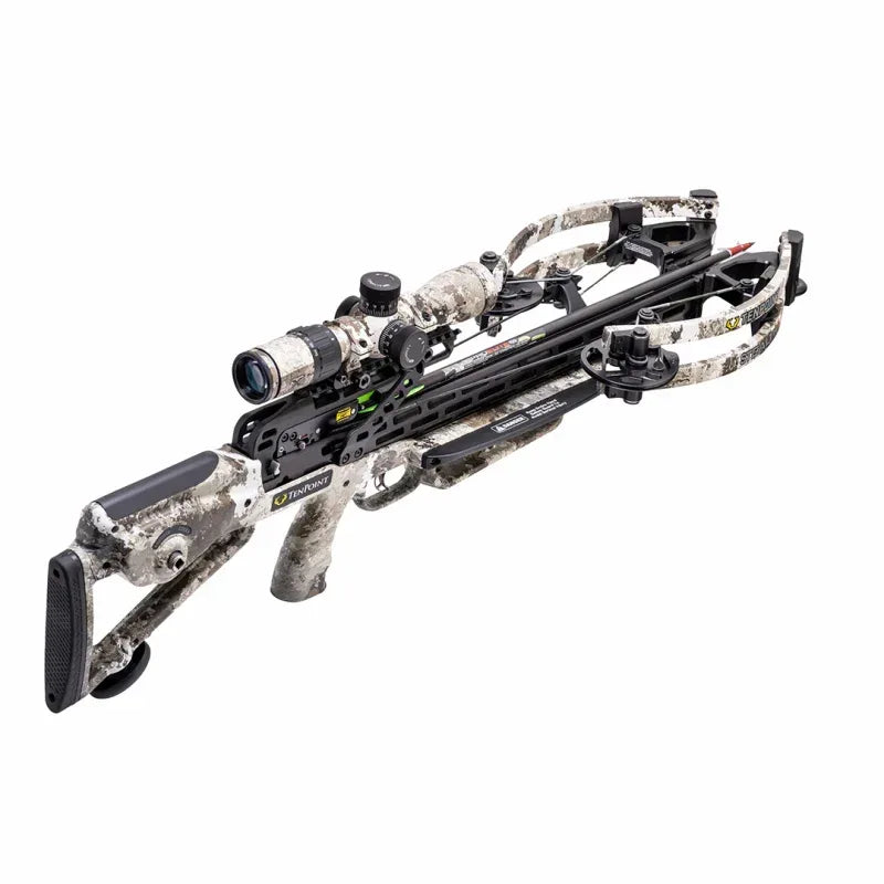 Arbalète à poulies TenPoint Stealth 450 ACUslide EVO-XElite Camo Scope - Archery Connect
