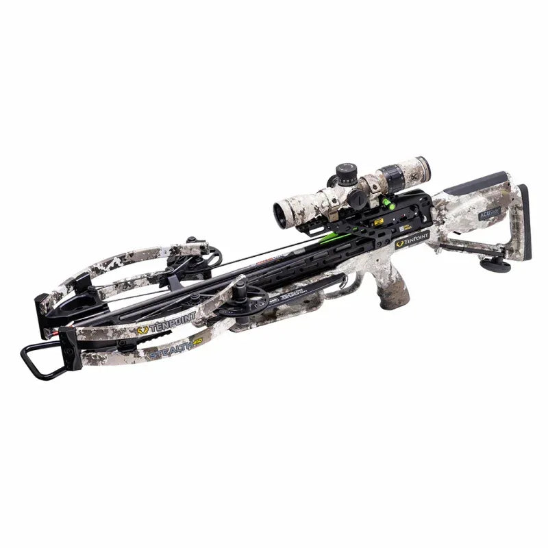 Arbalète à poulies TenPoint Stealth 450 ACUslide EVO-XElite Camo Scope - Archery Connect