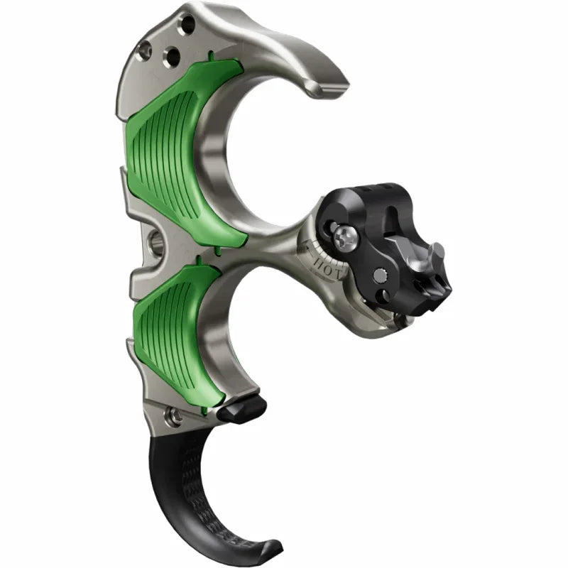 Décocheur à Pouce Back Tension TRU Ball Aileron HBC Flex 3 Doigts - Archery Connect