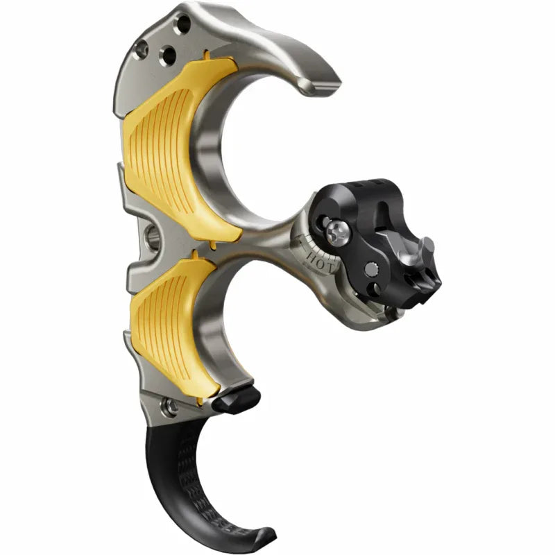 Décocheur à Pouce Back Tension TRU Ball Aileron HBC Flex 3 Doigts - Archery Connect