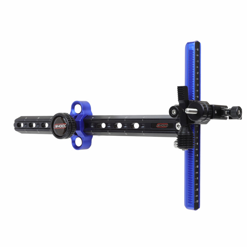Viseur Shocq Align Aluminium - Vue 2 - Archery Connect