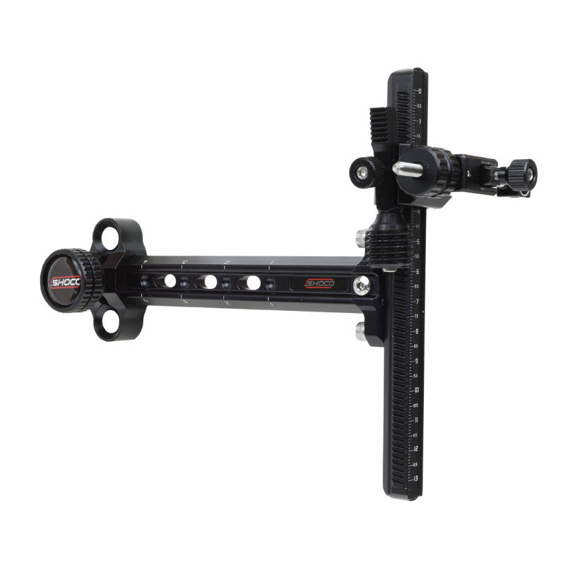 Viseur Shocq Align Aluminium - Vue 5 - Archery Connect