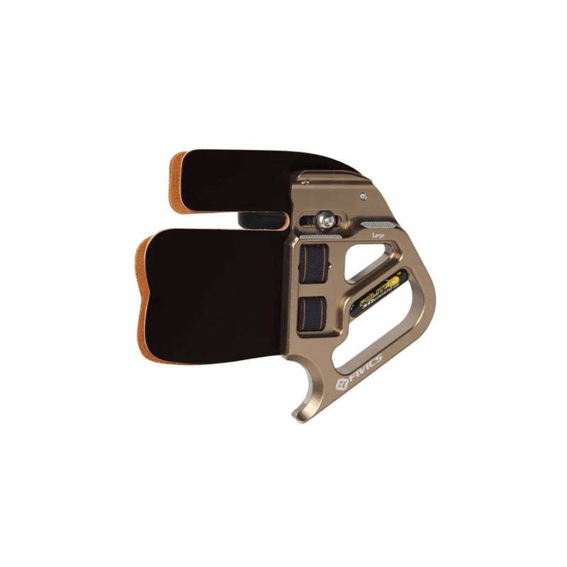 Palette Fivics Finger Tab Polite 3 Doigts Cordovan - Archery Connect