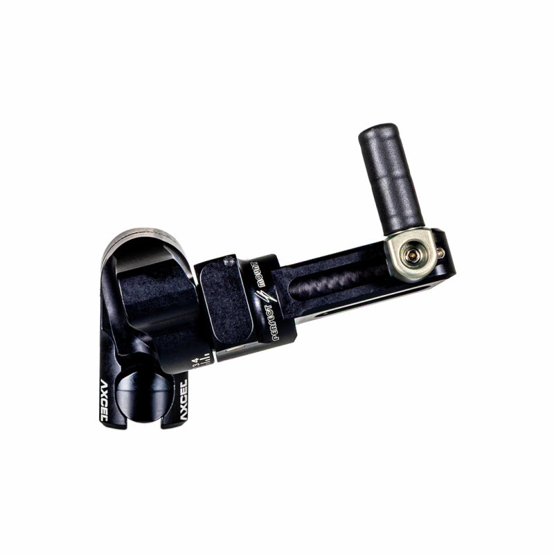Mono Bar Axcel Offset Mount TriLock Micro Ajustable Mike Schloesser Signature - Vue 4 - Archery Connect