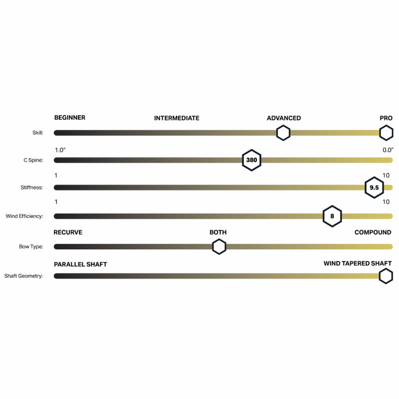 Stabilisation Centrale RamRods Vektor 2 S - Vue 2 - Archery Connect
