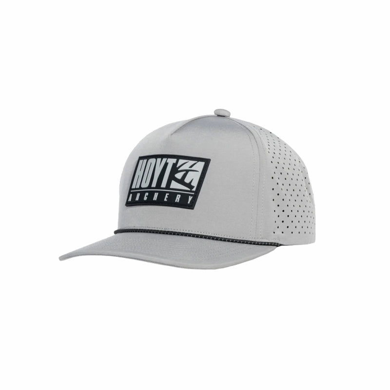Casquette Hoyt Impact Rope Light Gray - Archery Connect