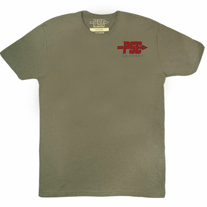 T-shirt PSE American Arrow - Vue 2 - Archery Connect