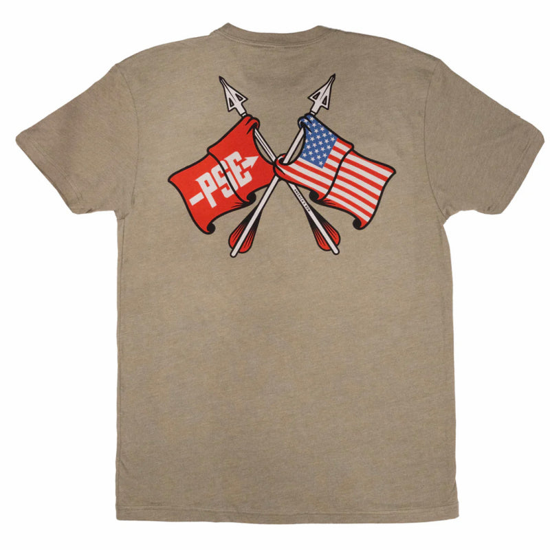 T-shirt PSE Vintage Flag - Archery Connect